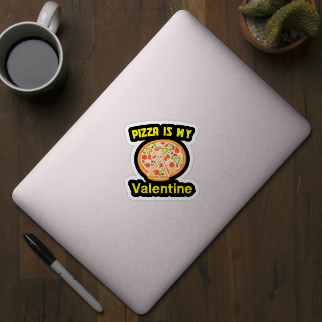 Pizza Is My Valentine Valentines Day Shirt Gift by EmmaShirt